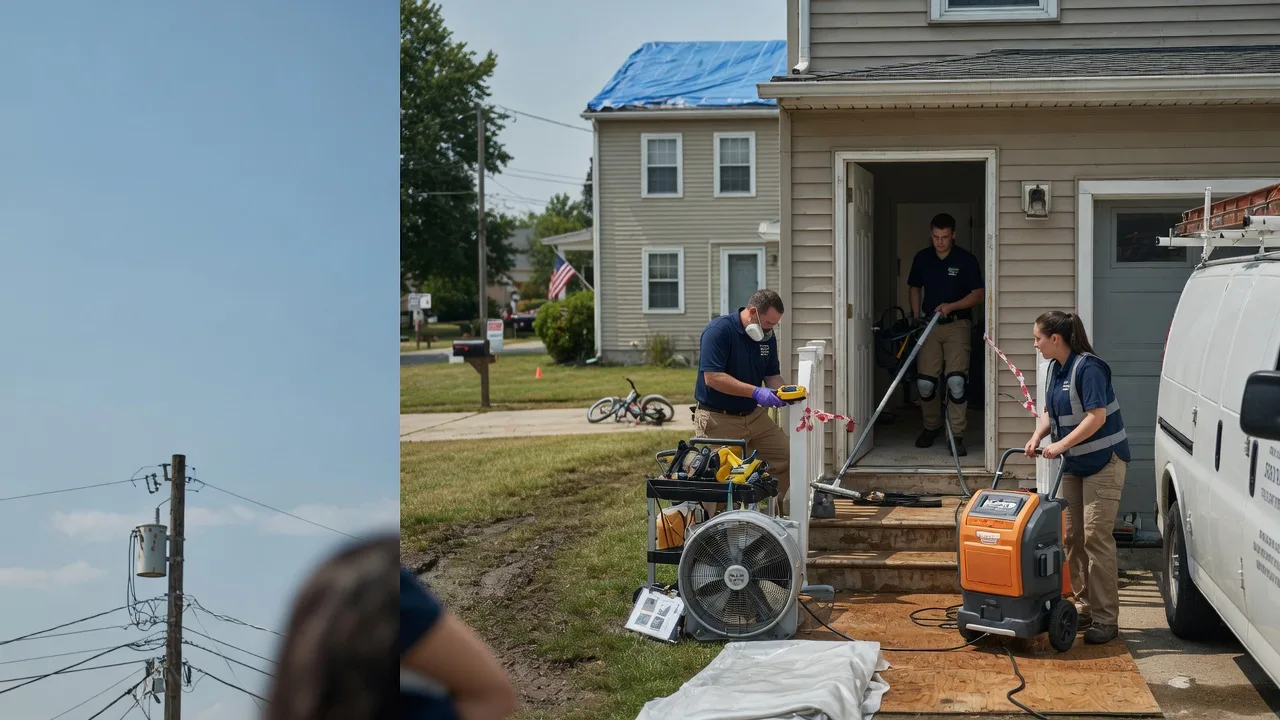 Water Damage Repair in Lisbon, LA near me